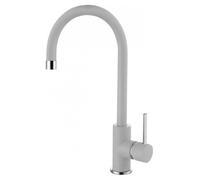 PRONTA CONSEGNA - Elleci Miscelatore monocomando con canna girevole CLOUD MMKCLO79 finitura M79 alluminio