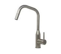 PRONTA CONSEGNA - Elleci Miscelatore monocomando con canna girevole e doccetta estraibile DORA PLUS MIKDRPIN finitura IN inox