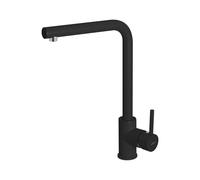 PRONTA CONSEGNA - Elleci Miscelatore monocomando con canna girevole e doccetta estraibile TRAIL PLUS MKKTRP86 finitura K86 nero
