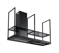 Faber 325.0606.131 T-SHELF EV8 BK MATT A180 Cappa a Isola Aspirante colore Nero opaco dimensione 180 Cm