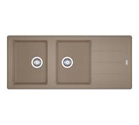 Franke BFG 621 114.0490.339 Lavello incasso 116 x 50 oyster - gocciolatoio reversibile
