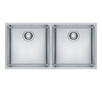 Franke MRX 220 40-40 127.0525.283 Lavello 2 vasche semifilo/filotop 86 x 44 - inox