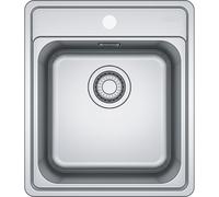 PRONTA CONSEGNA - Franke Lavello una vasca Bell Incasso BCX 610-42 101.0693.290 finitura inox satinato da 41.5x48 cm