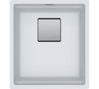 PRONTA CONSEGNA - Franke Lavello una vasca Vasche Kubus 2 Sottotop KNG 110-37 125.0529.422 finitura fragranite bianco da 37x42 cm