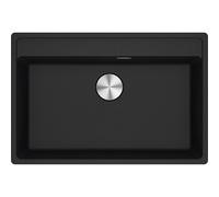 FRANKE Lavello 1 vasca sopratop, Serie MARIS MRG 610-72 TL, Fragranite Nero - 114.0661.667