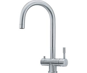 PRONTA CONSEGNA - Franke: Miscelatore a tripla via bicomando Eos Clear 120.0179.979 finitura inox satinato