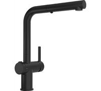 Franke Active - Miscelatore da lavello FN 5351.901, con comando di scarico Twist e doccetta estraibile, nero opaco 115.0669.769