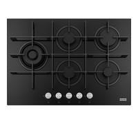 PRONTA CONSEGNA - Franke Piano cottura a gas Maris 750 FHMA 755 4G DCL C 106.0734.777 in cristallo nero da 73 cm
