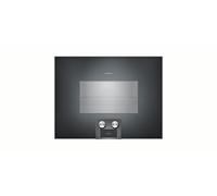 PRONTA CONSEGNA - Gaggenau Forno combinato a vapore con comandi in basso e cerniere a sinistra da incasso BS475102 finitura antracite da 60 cm