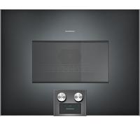PRONTA CONSEGNA - Gaggenau Forno combinato microonde con comandi in basso e cerniere a destra BM454100 finitura antracite da 60 cm