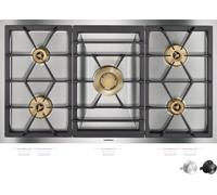 PRONTA CONSEGNA - Gaggenau Piano cottura a gas VG491215 finitura acciaio da 90 cm