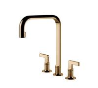 PRONTA CONSEGNA - Gessi Miscelatore a 3 fori Inciso Collection 58701 735 finitura Warm Bronze