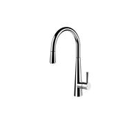 Gessi JUST Girevole Chrome - 20577#031 Miscelatore Lavello | Cromo Lucido, Canna girevole 360Â°, Portata regolabile