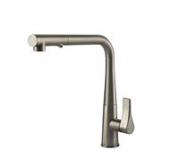 Gessi Miscelatore monocomando PROTON 17177#149 Due getti finitura Finox Brushed Nickel