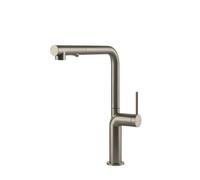 PRONTA CONSEGNA - Gessi Miscelatore monocomando con doccetta estraibile Stelo Collection 60311 149 finitura Finox