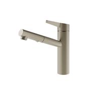 Gessi THALIUM Due Getti Finox Brushed Nickel - 60536#149 Miscelatore Lavello | Acciaio spazzolato, Canna girevole, Altezza 250 mm