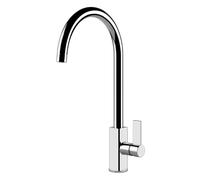 Gessi MONACO Girevole Chrome - 17159#031 Miscelatore Lavello | Cromo Lucido, Canna girevole 360Â°, Portata regolabile