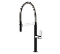 PRONTA CONSEGNA - Gessi Miscelatore semi pro monocomando con doccetta estraibile Helium Collection 50009 031 finitura cromato