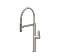 PRONTA CONSEGNA - Gessi Miscelatore semi pro monocomando con doccetta estraibile Helium Collection 50009 149 finitura Finox - PROMOZIONE ATTIVA FINO AL 10/09