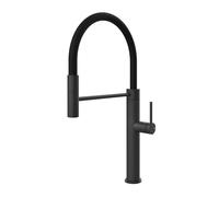 PRONTA CONSEGNA - Gessi Miscelatore semi pro monocomando con doccetta estraibile Kitchen Meccanica 60012 299 finitura Matte Black