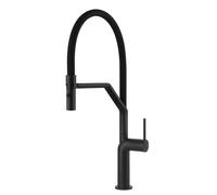 GESSI Miscelatore SemiPro Monocomando, Modello STELO COLLECTION, Doccetta Estraibile, Matte Black - 60315.299 - RICHIEDERE PREVENTIVO