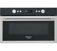 PRONTA CONSEGNA - Hotpoint Microonde con grill da incasso MD 664 IX HA finitura acciaio inox antimacchia da 60 cm - Class 6