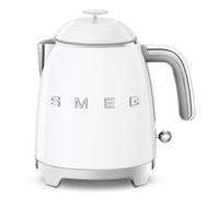 PRONTA CONSEGNA - PROMO MAGGIO - Smeg Mini bollitore KLF05WHEU finitura bianco con logo Smeg 3D