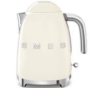 PRONTA CONSEGNA - Smeg Bollitore elettrico KLF03CREU finitura panna con logo Smeg 3D -