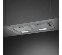 PRONTA CONSEGNA - Smeg Cappa da incasso KSG70E finitura silver da 73 cm