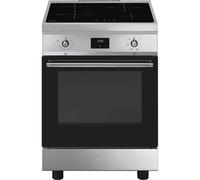 PRONTA CONSEGNA - Smeg Cucina C6IMXT2 con forno ventilato e piano cottura induzione finitura acciaio inox da 60x60 cm