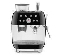 PRONTA CONSEGNA - Smeg Macchina da caffè espresso manuale con macinacaffè EGF03BLEU finitura nero - IN PROMOZIONE FINO AL 21/09