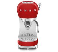 PRONTA CONSEGNA - Smeg Macchina da caffè espresso manuale ECF02RDEU finitura rosso