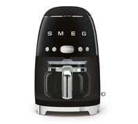 Smeg Macchina da Caffè Filtro 50's Style – Nero LUCIDO – DCF02BLEU
