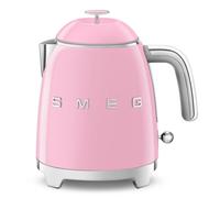 PRONTA CONSEGNA - Smeg Mini bollitore KLF05PKEU finitura rosa con logo Smeg 3D