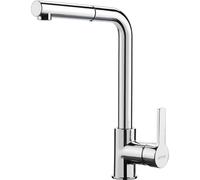 Smeg Rubinetto Miscelatore a Leva con doccetta estraibile MID1CR 32,5 cm Cromato