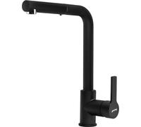 PRONTA CONSEGNA - Smeg S Miscelatore monocomando con doccetta MID1MN finitura nero opaco