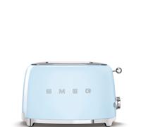 PRONTA CONSEGNA - Smeg Tostapane 2x2 TSF01PBEU finitura azzurro