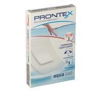 Prontex Aqua Pad - Compressa Adesiva resistente all'acqua 5x7cm, 5 compresse