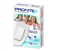 Prontex Big Strips Cerotti In Tnt Bianchi Sterili Formato Maxi 12 Pezzi