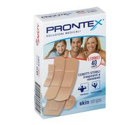 Prontex Skin Strips - Cerotti sterili traspiranti per la protezione delle ferite, 40 pezzi
