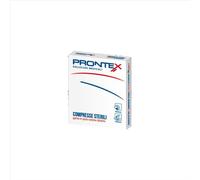 Prontex Compresse sterili in cotone - Garza per la cura delle ferite, 50 pezzi da 15 x 15 cm