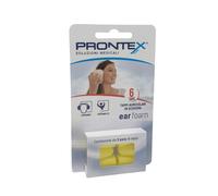 Prontex Ear Foam - Tappi auricolari in schiuma per la protezione dai rumori, 3 paia