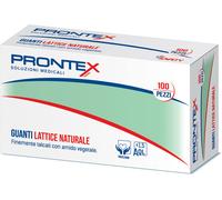 prontex guanto in lattice con amido grande 100 pezzi