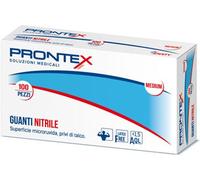 prontex guanto in nitrile senza polvere grande 8/9 100 pezzi
