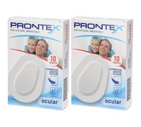 Prontex Ocular 5,7 cm x 8,2 cm 2x10 pz Compresse