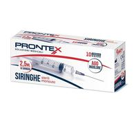 SIRINGA PRONTEX 2,5 ML AGO IND 10 PEZZI