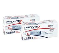 Prontex - Siringhe 2,5 e 5 Ml Confezione 10 Ml