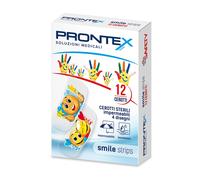 Prontex Smile Strips Cerotto Sterile per Bambini, 12 cerotti