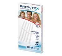 Prontex Strisce per suture 3x75 mm - Cerotti sterili per la chiusura delle ferite, 10 strisce