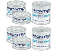Prontex Tex Cerotto in TNT bianco 2,5 cm x 5 m 2x1 pz Cerotto